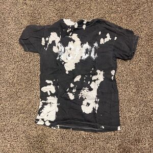 AC/DC Black and White Graphic T-Shirt